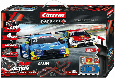 Carrera GO!!! Plus 1:43 Start the Race DTM Audi BMW 66013 Rennbahn