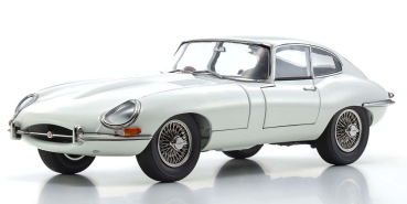 Kyosho 08954W Jaguar E-Type RHD 1961 white 1:18 Modellauto