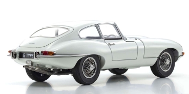 Kyosho 08954W Jaguar E-Type RHD 1961 white 1:18 Modellauto