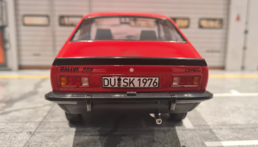 Norev Opel Kadett C-Coupe 1.6S Rallye 1977 rot 1:18 limitiert 1/504 Exclusiv Modellbau-Klar Modellauto