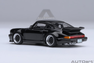 Preview: Porsche 911 930 Turbo black Wangan Midnight Blackbird 1:64 Autoart