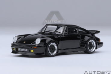 Porsche 911 930 Turbo black Wangan Midnight Blackbird 1:64 Autoart