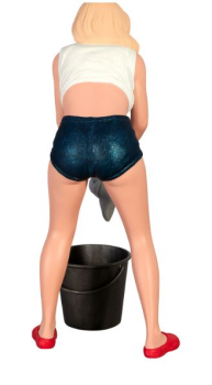 Atlantic 1:18 Figur Lola Frau die Auto wäscht für Modellbau Diorama