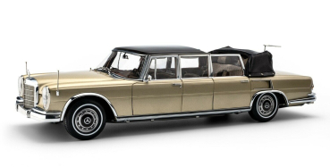 CMC M-217 Mercedes-Benz 600 Pullman W100 beige/brown 1:18 Landaulent Limitiert 1/800 Modellauto