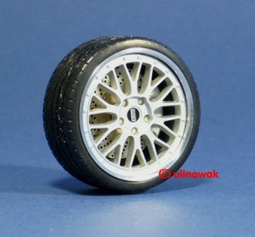 99059-21 Alufelge 1:18 BBS Le Mans-Design 21 Zoll Flachbett uni