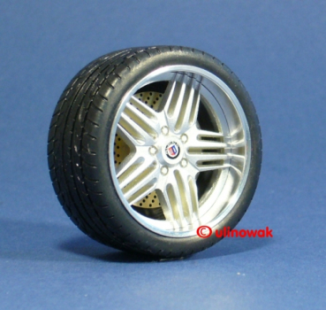 99074-21 Alufelge 1:18 Alpina Dynamic-Design 21 Zoll Flachbett u