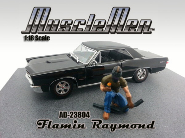 American Diorama 23804 Figur Muscleman Flamin Raymond 1:18 limitiert 1/1000