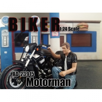 American Diorama 23915 Figur BIKER - Motorman 1:24 limitiert 1/1000