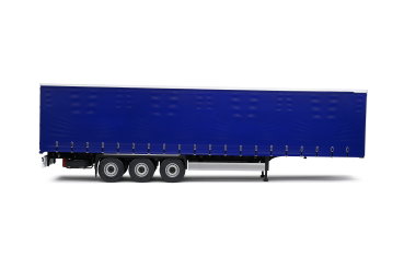 Tarpolin Anhänger blau 1:24  Solido 421240202 Modellauto