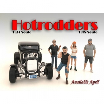 American Diorama 24027 Figur Hotrodders - Derek - 1:24 limitiert 1/1000