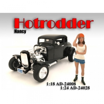 American Diorama 24028 Figur Hotrodders - Nancy - 1:24 limitiert 1/1000