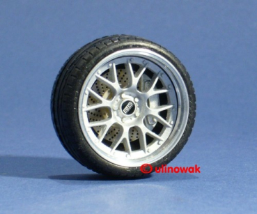 99068-18 Alufelge 1:18 BBS RS GT-Design 18 Zoll uni