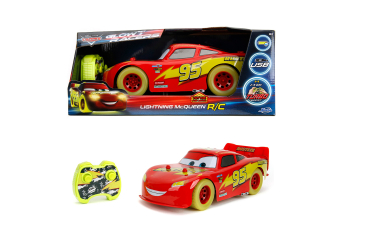 RC Lightning McQueen Glow Racers  1:14 Modelcar Jada Toys 253086000