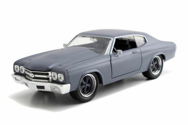 Jada Toys 253203002 Fast & Furious Roman's Chevy Chevelle SS 1970 1:24 Modellauto