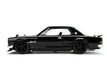 Jada Toys 253203004 Fast & Furious Brian's Nissan Skyline 2000 GT-R KPGC10 1971 1:24 Modellauto