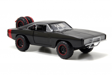 Jada Toys 253203011 Fast & Furious Dom's Dodge Charger R/T 1970 1:24 Modellauto