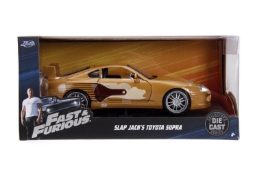 Jada Toys 253203015 Fast & Furious Slap Jack's Toyota Supra 1995 1:24 Modellauto