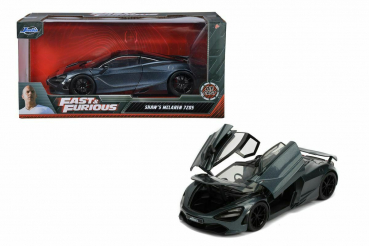 Jada Toys 253203036 Fast & Furious Shaw's McLaren 720S 1:24 Modellauto