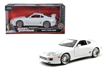 Jada Toys 253203046 Fast & Furious Brian's Toyota Supra 1995 1:24 Modellauto