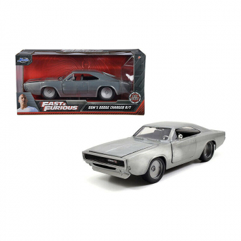Jada Toys 253203047 Fast & Furious Dom's Dodge Charger 1968 1:24 Modellauto
