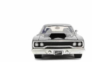 Jada Toys 253203054 Fast & Furious Dom's Plymouth Road Runner 1970 1:24 Modellauto