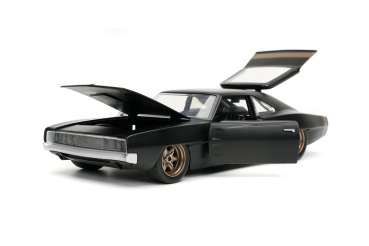 Jada Toys 253203075 Fast & Furious Dodge Charger 1968 schwarz 1:24 Modellauto