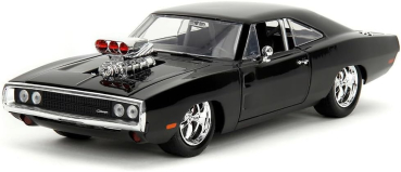 Fast & Furious 1970 Dodge Charger black 1:24 Modelcar Jada Toys 253203101