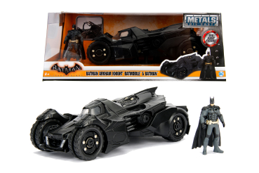 Jadatoys 253215004 Batman Arkham Knight Batmobile 1:24 mit Batman Figur Modellauto