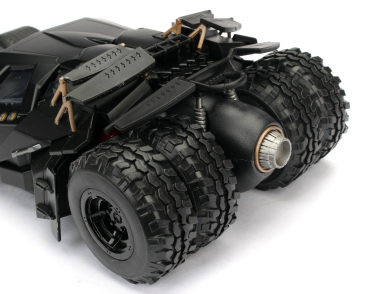 Jadatoys 253215005 Batman The Dark Knight Batmobile 1:24 mit Batman Figur Modellauto