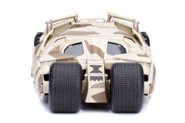 Jadatoys 253215006 Batman Tumbler Batmobile camouflage 1:24 mit Batman Figur Modellauto