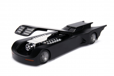 Jadatoys 253215007 Batman Animated Series Batmobile 1:24 mit Batman Figur Modellauto