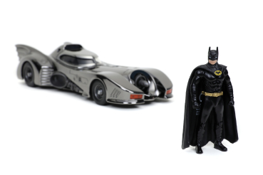 Jadatoys Next Level Batman 1989 Batmobile 1:24 mit Figuren Modellauto 31947