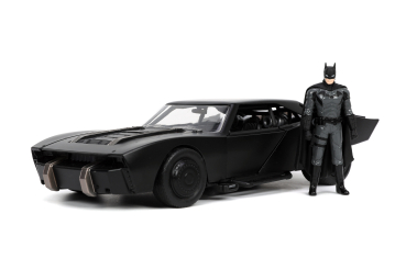 Jadatoys 253215010 Batman & Batmobile 1:24 mit Batman Figur Modellauto