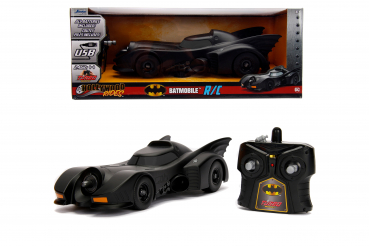 Jadatoys Batman RC 1989 Batmobil Justice League 1:16 ferngesteuertes Auto
