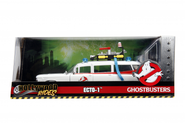 Jada Toys 25323500 Ghostbusters ECTO-1 Geisterjäger Auto 1:24 Modellauto