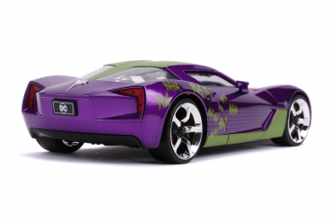 Jadatoys 253255020 2009 Chevy Corvette Stingray mit Figur Joker 1:24 Modellauto