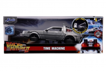 Jadatoys 253255021 Time Machine Back to the Future 2 DeLorean 1:24
