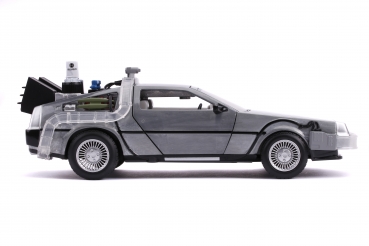Jadatoys 253255021 Time Machine Back to the Future 2 DeLorean 1:24