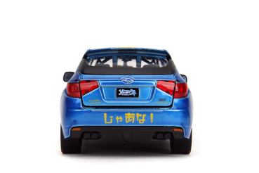 Sonic 2012 Subaru Impreza WRX STI mit Sonic Figur 1:24 Modellauto Jadatoys 253255087
