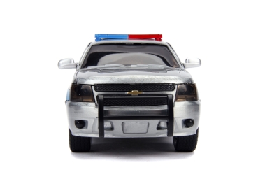 Jada Toys 253745003 Chevy Tahoe 2010 J.T. Police Hero Petrol 1:24 Modellauto