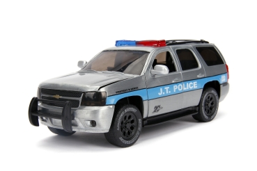 Jada Toys 253745003 Chevy Tahoe 2010 J.T. Police Hero Petrol 1:24 Modellauto