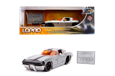 Jada Toys 253745006 Chevy Corvette 1963 Sting Ray Lopro Lifestyle 1:24 Modellauto