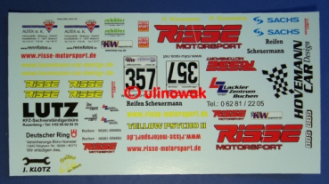 28909 Decalbogen Opel Kadett C Hovemann 2004 1:18