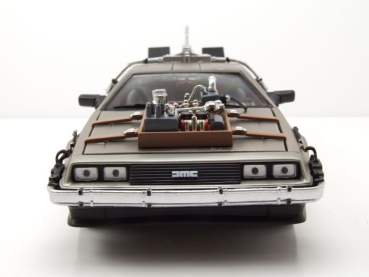 Sunstar 2712 DeLorean 1987 Back to the Future III 1:18 Modellauto