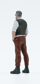 Atlantic 1:18 Figur Tim Mann mit Weste Modellbau Diorama