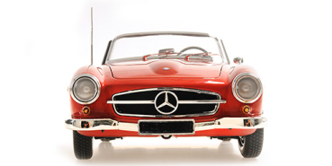 Minichamps MERCEDES-BENZ 190 SL W121 1955 rot 1:18 Modellauto