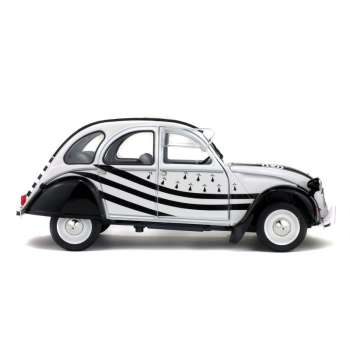 Solido CITROEN 2CV6 1983 weiss-schwarz 1:18 Ente 421183990 S1850018