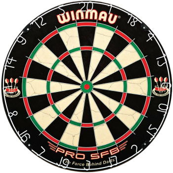 carromco Winmau Steeldartscheibe Pro Sfb Freizeit Dartscheibe Dartboard Bristle