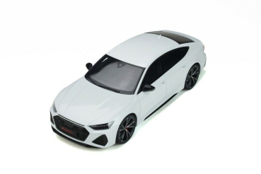 GT Spirit 302 Audi RS7 Sportback 2020 Glacier weiss 1:18 limited 1/1200 Modellauto