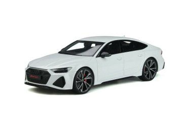 GT Spirit 302 Audi RS7 Sportback 2020 Glacier white 1:18 limited 1/1200 Modellauto